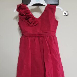 Flower Girl dresses, iEfiel, Cranberry, Kids Size 6, Wedding, Party, Formal, Red
